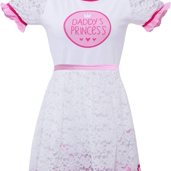 Littleforbig Adult Baby Diaper Lover ABDL Button Crotch Romper Onesie Dress - Picture 4 of 5